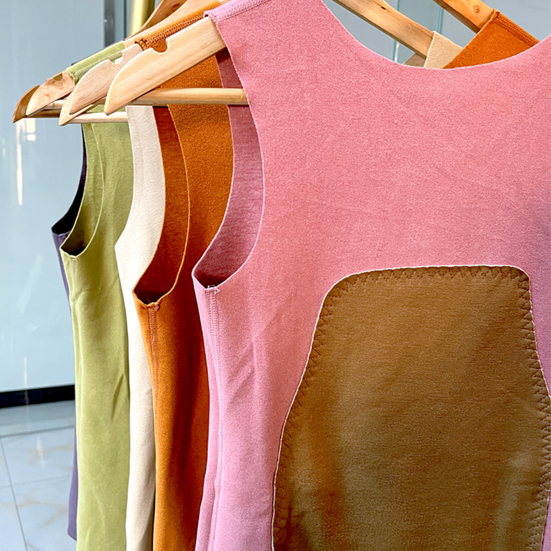 Seamless Sandwich Patchwork Women Set