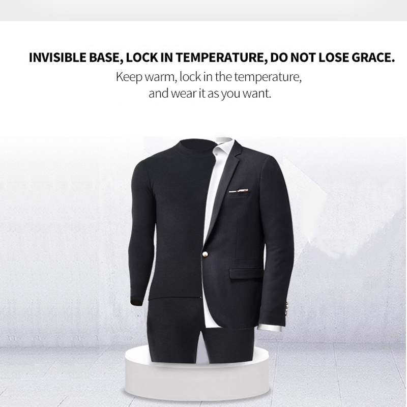 Crew Neck/Middle Neck Thermal Underwear Men Sets