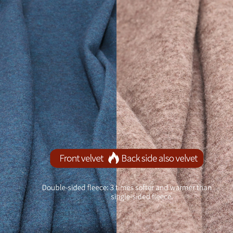 Camel Hair Crew Neck/Middle Neck Thermal Underwear Men Sets