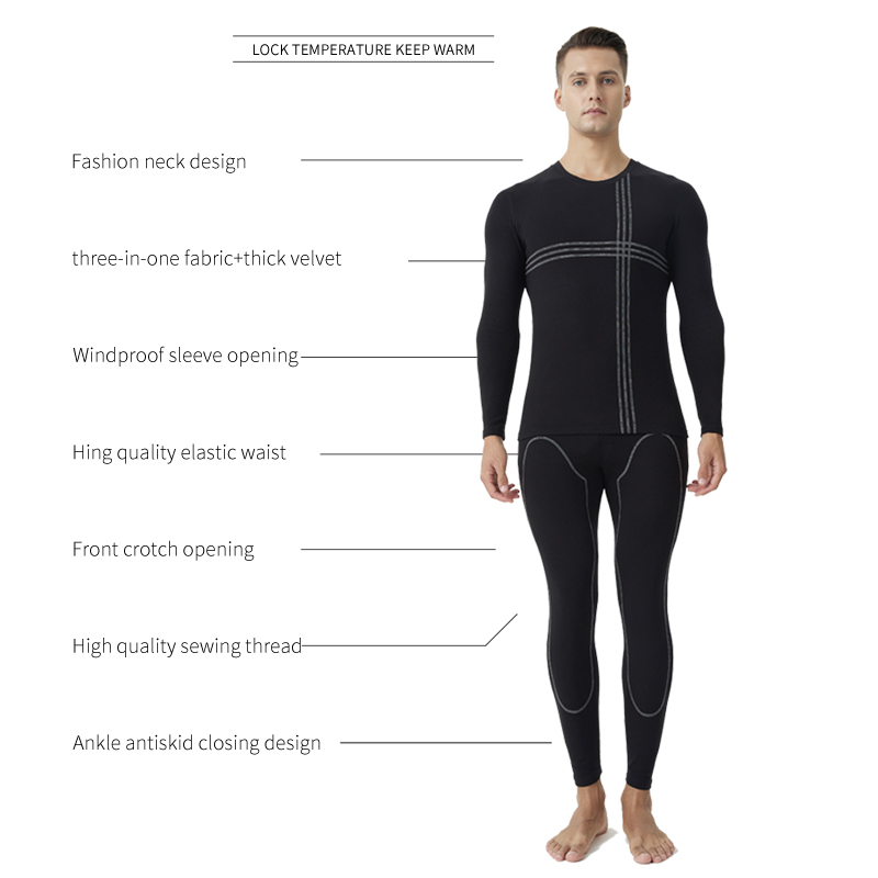 Dynamic Line Men Crew Neck Sets