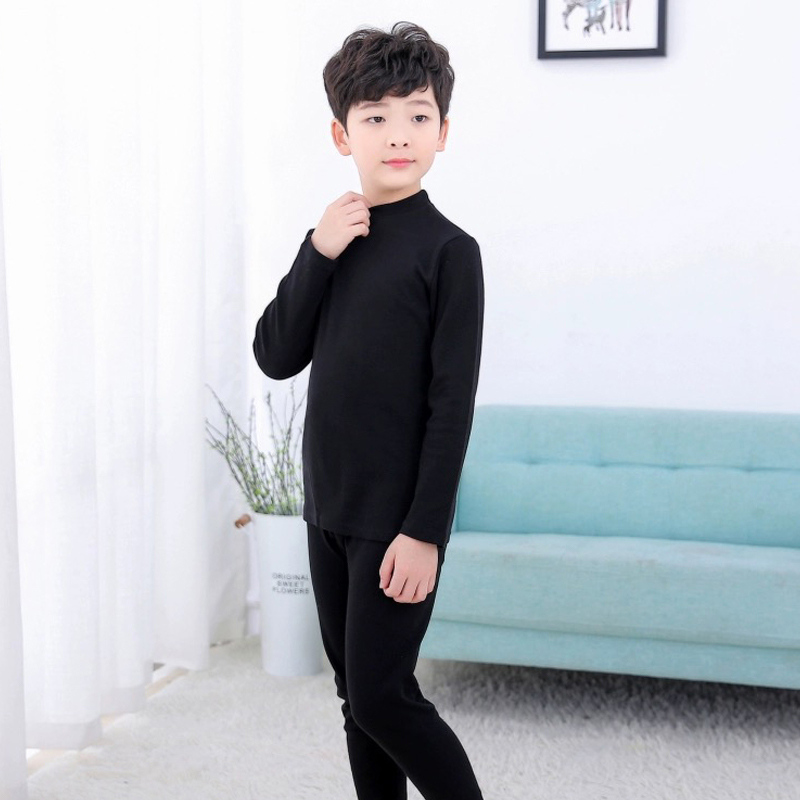 Children Sandwich Thermal Underwear Set